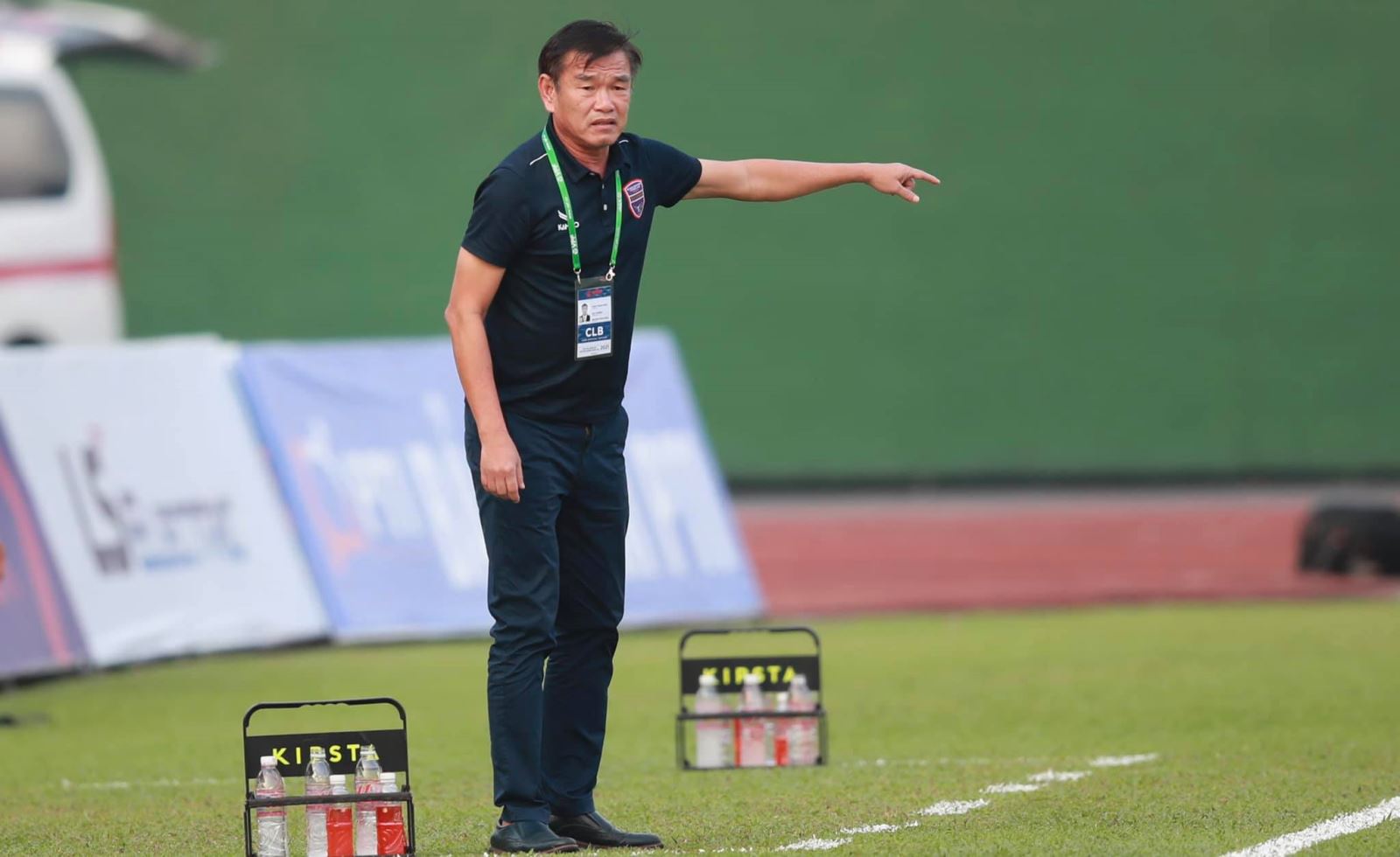 Tân HLV trưởng của đội bóng SHB Đà Nẵng - ông Phan Thanh Hùng