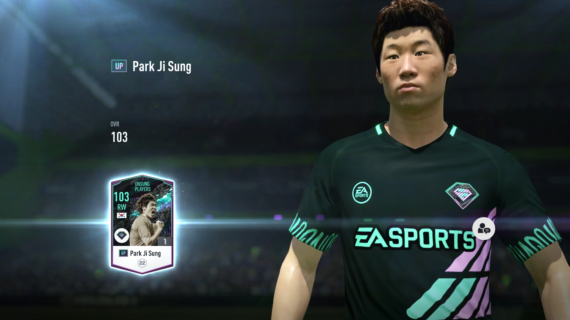 Park Ji-sung trong Fifa Online 4