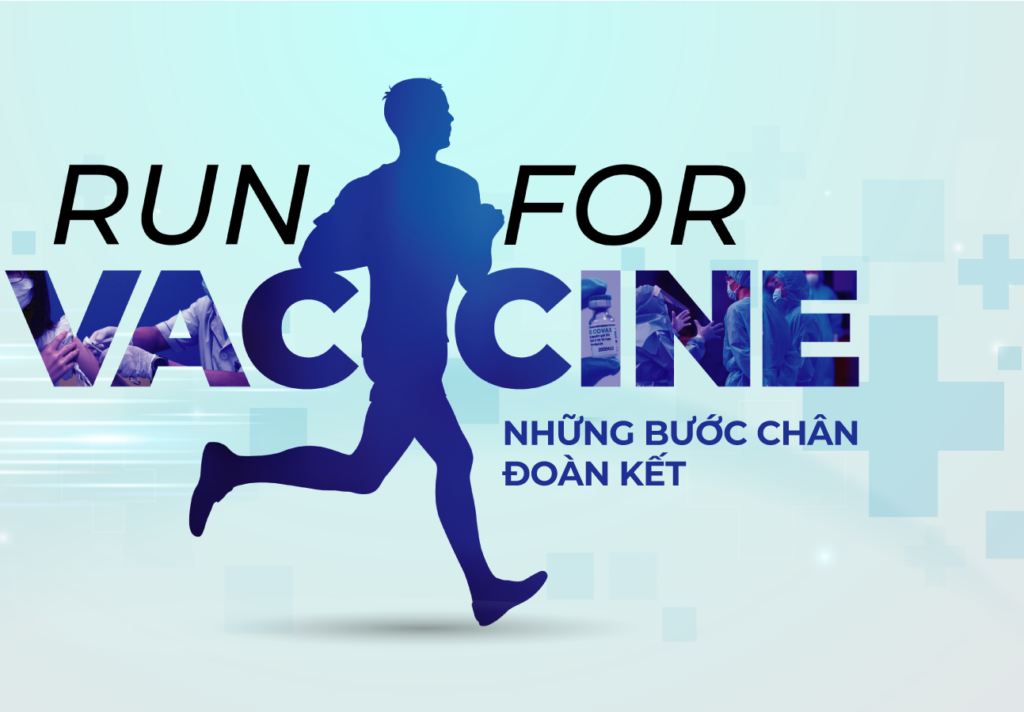 Giải chạy "Run for vaccine" vượt mốc kỷ lục 400 triệu đồng
