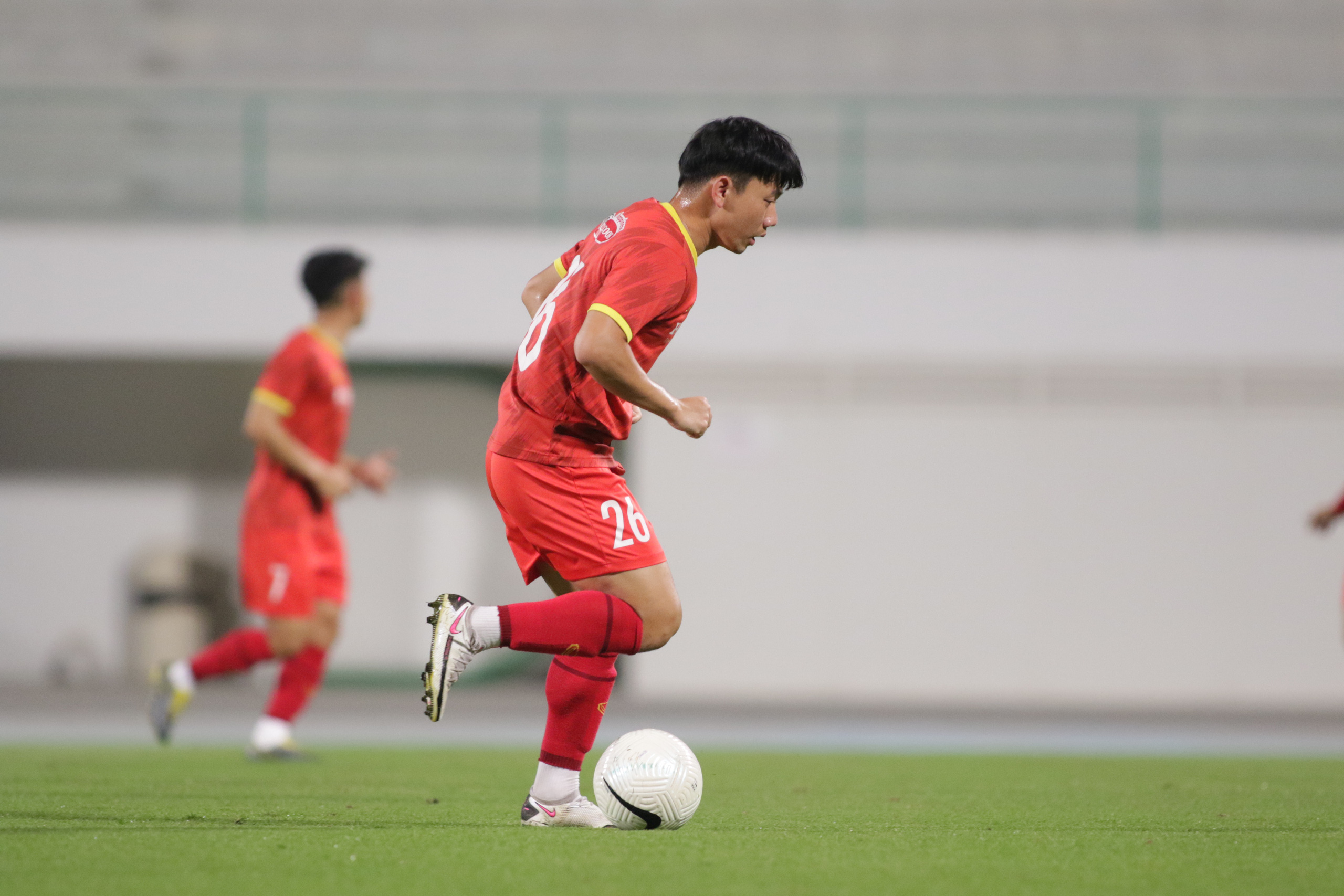 DT Việt Nam cùng DT Jordan quyết đấu trong trận đấu tại UAE